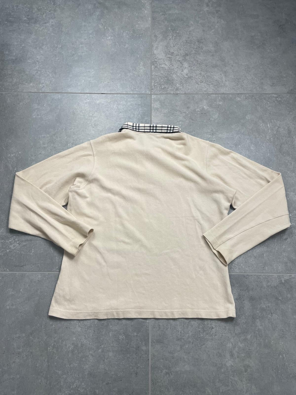 Burberry Longsleeve Polo (L)